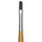 Isabey Isacryl Synthetic Brush - Long Flat, Long Handle, Size 2